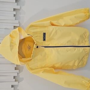 Vineyard Vines Kids Yellow Raincoat